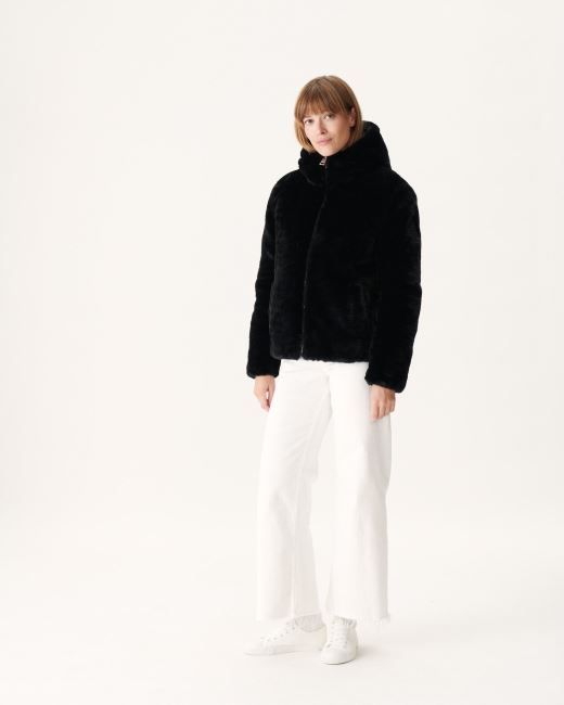 Extreme Cold Reversible Down Jacket Noir Gala Jott