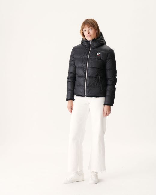 Extreme Cold Reversible Down Jacket Noir Gala Jott