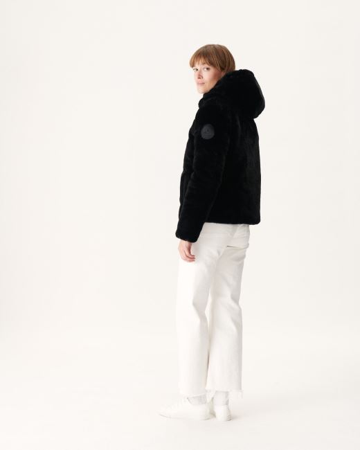 Extreme Cold Reversible Down Jacket Noir Gala Jott