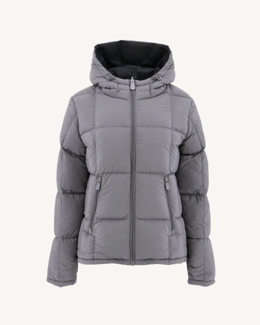 Extreme Cold Reversible Down Jacket Noir/Anthracite Victoria Jott