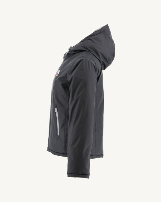 Extreme Cold Reversible Down Jacket Noir/Anthracite Victoria Jott