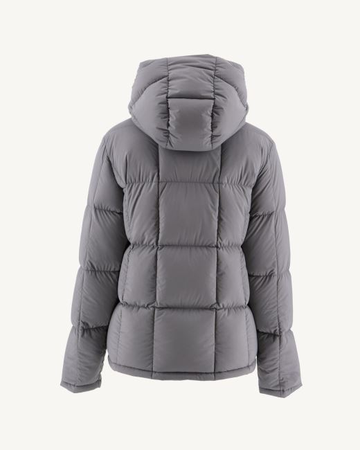 Extreme Cold Reversible Down Jacket Noir/Anthracite Victoria Jott
