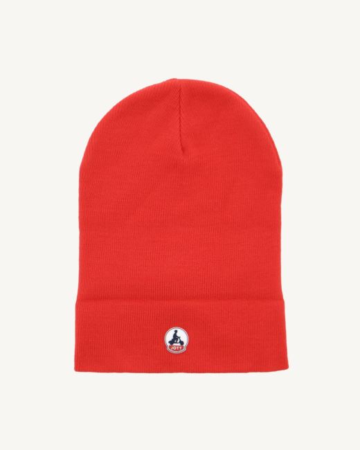 Fire Red Beanie Jim Jott