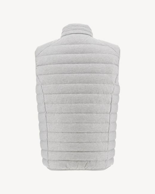 Gris Chine Sleevless Down Jacket Tom Jott