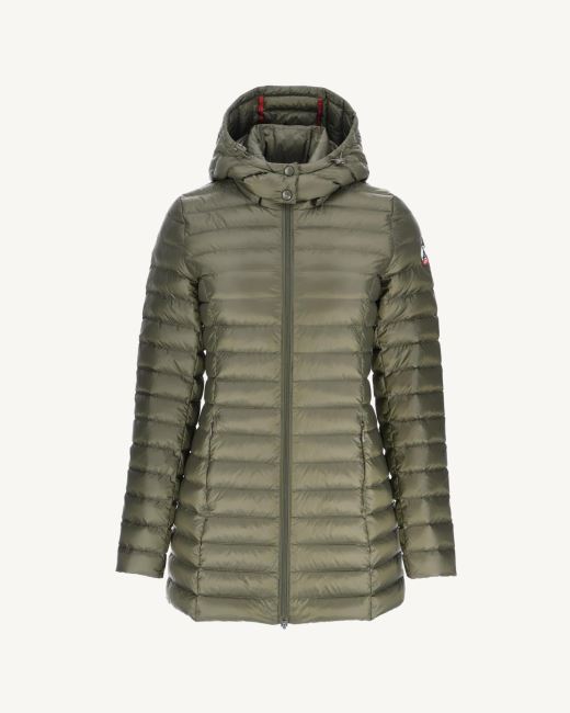 Hooded Down Jacket Army Nour Jott