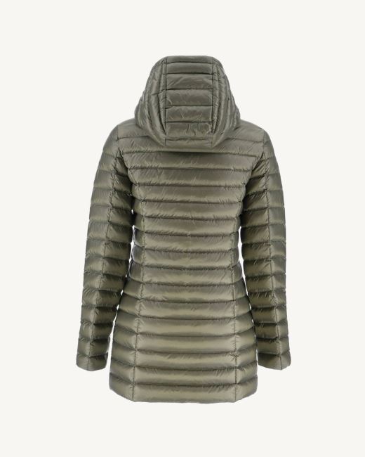 Hooded Down Jacket Army Nour Jott