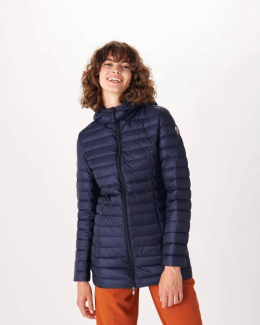 Hooded Down Jacket Marine Nour Jott