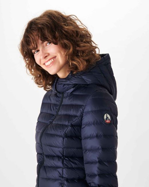 Hooded Down Jacket Marine Nour Jott