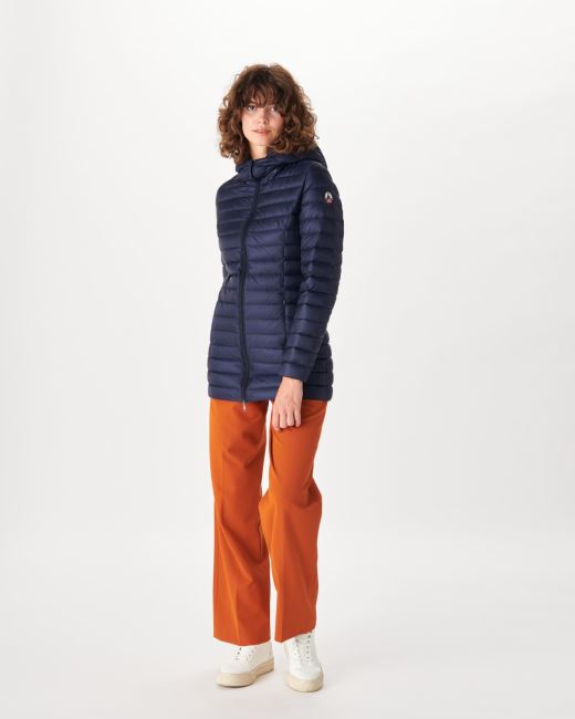 Hooded Down Jacket Marine Nour Jott