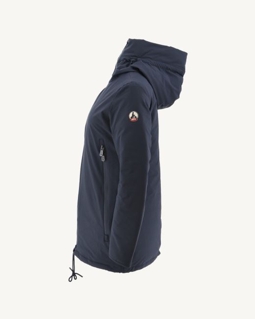 Hooded Down Jacket Marine Siberie Jott