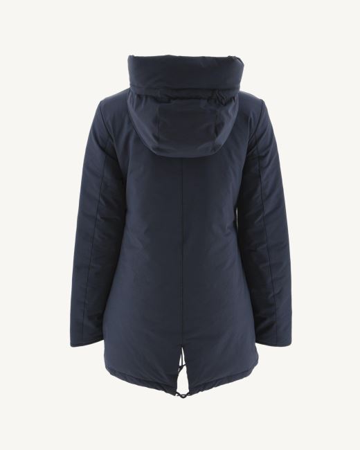 Hooded Down Jacket Marine Siberie Jott