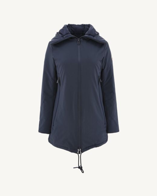 Hooded Down Jacket Marine Siberie Jott