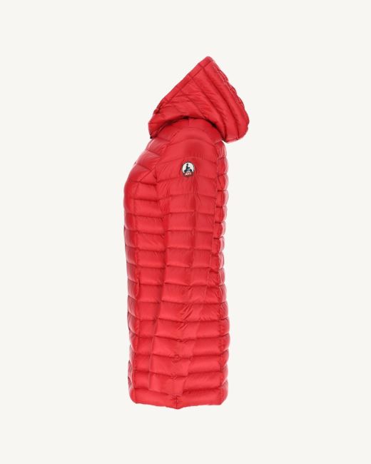 Hooded Down Jacket Rouge Nour Jott