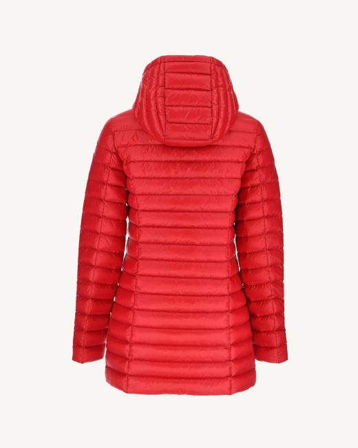Hooded Down Jacket Rouge Nour Jott