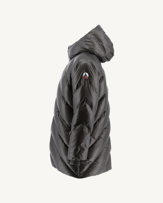 Jott Anthracite Extreme Cold Hooded Down Jacket Blaze
