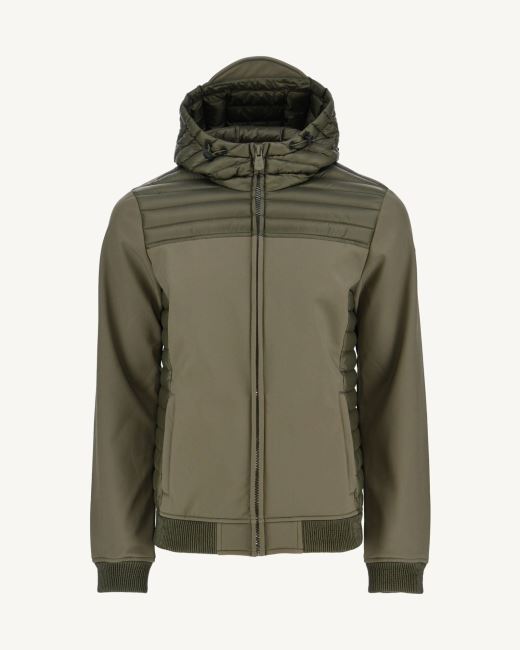 Jott Army Hooded Down Jacket Paco