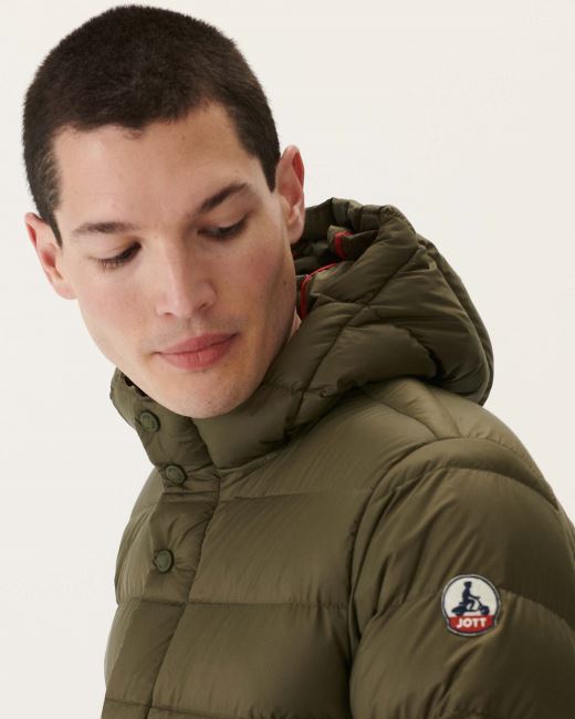Jott Army Jorge Hooded Puffer Jacket