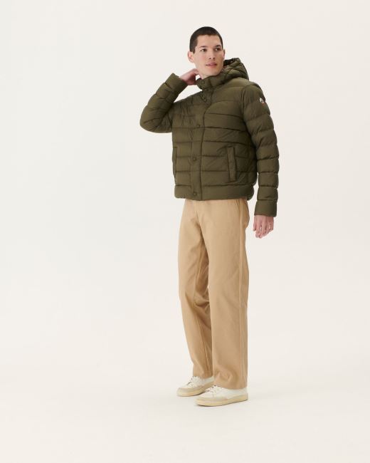 Jott Army Jorge Hooded Puffer Jacket