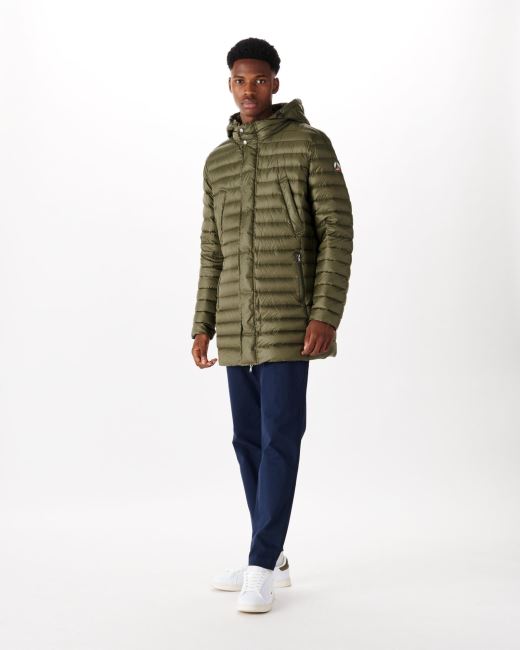 Jott Army Light Hooded Down Jacket Florent
