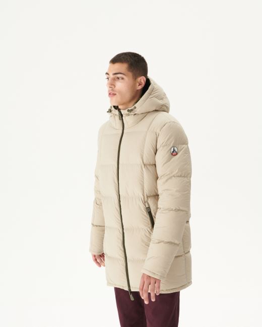 Jott Army/Beige Extreme Cold Reversible Hooded Down Jacket Toronto