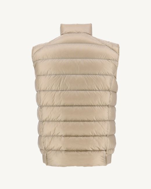 Jott Beige Extreme Cold Sleevless Down Jacket Tim