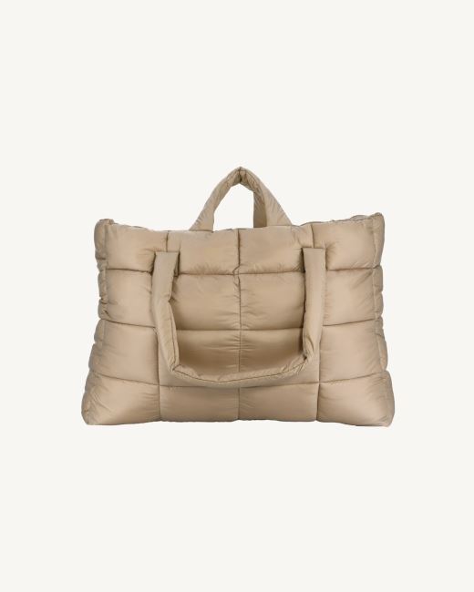 Jott Beige Shopping Bag Leika