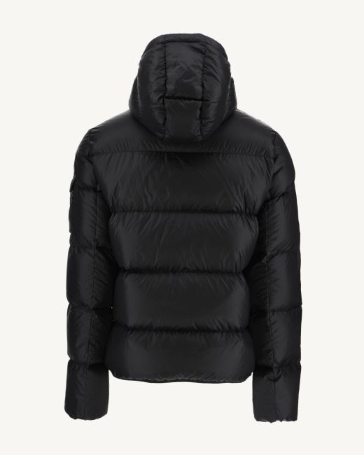 Jott Black Hooded Down Jacket Java
