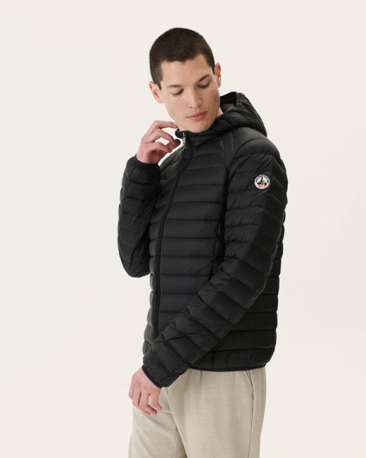 Jott Black Lightweight Down Jacket Nico