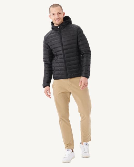 Jott Black Lightweight Down Jacket Nico