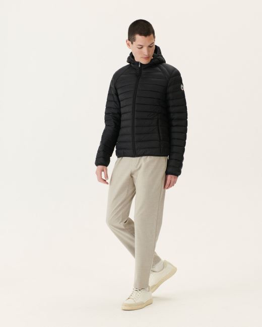 Jott Black Lightweight Down Jacket Nico