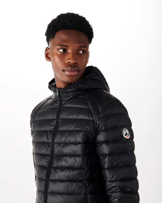 Jott Black Lightweight Down Jacket Nico