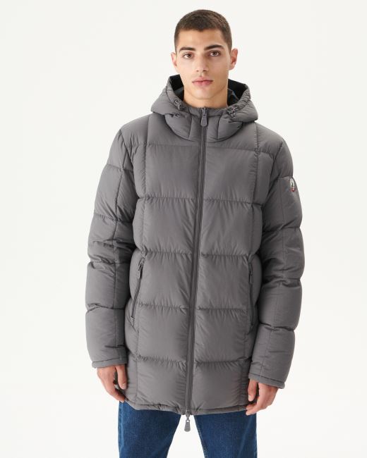 Jott Black/Anthracite Warm Hooded Down Jacket Toronto