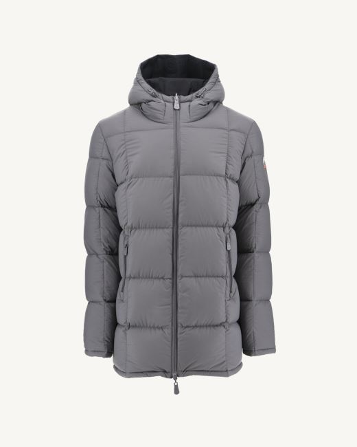 Jott Black/Anthracite Warm Hooded Down Jacket Toronto
