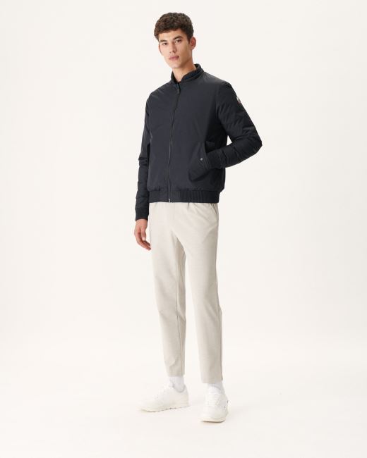 Jott Black/Beige Reversible Down Jacket Bombay