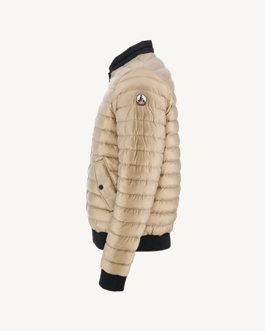 Jott Black/Beige Reversible Down Jacket Bombay