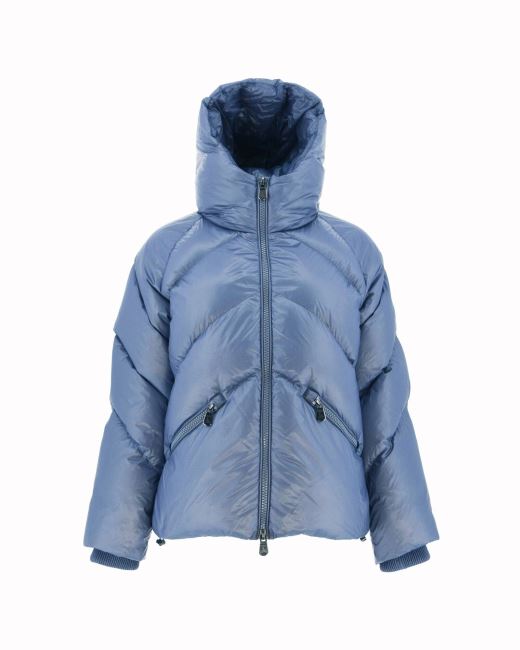 Jott Blue Delave Extreme Cold Hooded Puffer Jacket Stellar