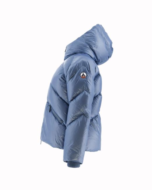 Jott Blue Delave Extreme Cold Hooded Puffer Jacket Stellar
