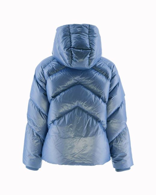 Jott Blue Delave Extreme Cold Hooded Puffer Jacket Stellar