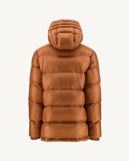 Jott Caramel Extreme Cold Hooded Down Jacket Dakhla