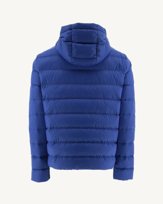 Jott Dark Denim Jorge Hooded Puffer Jacket