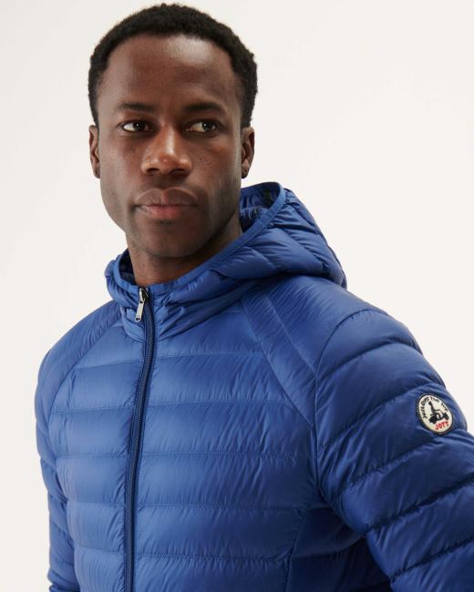 Jott Dark Denim Lightweight Down Jacket Nico