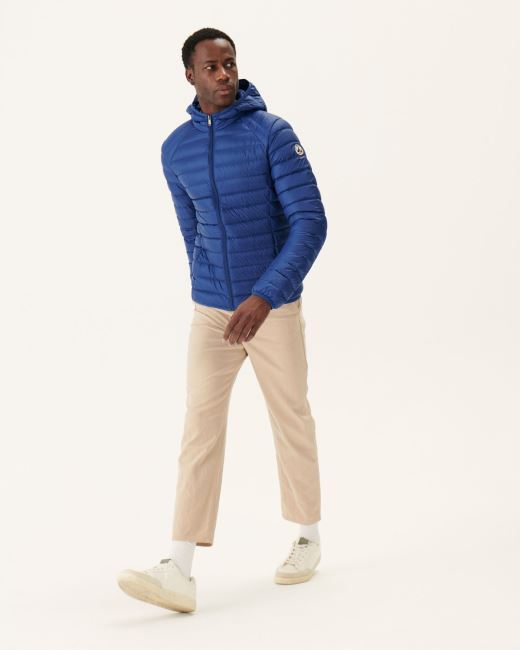 Jott Dark Denim Lightweight Down Jacket Nico