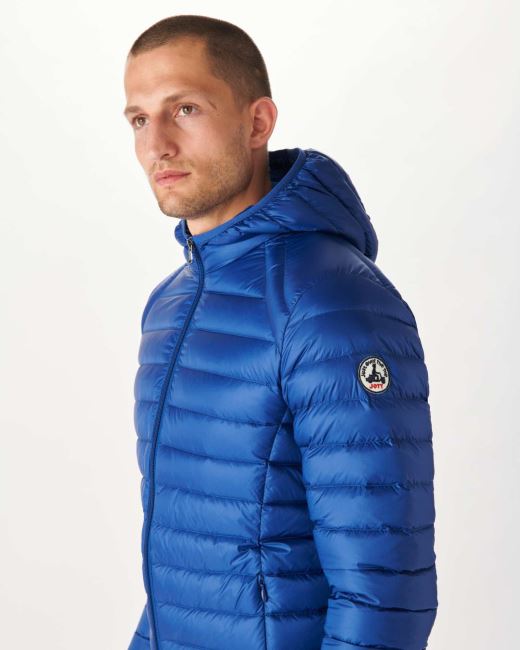 Jott Dark Denim Lightweight Down Jacket Nico