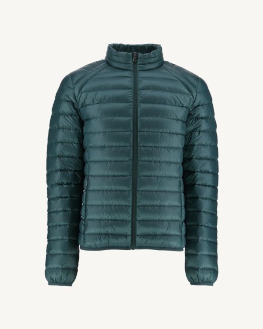 Jott Dark Green Lightweight Down Jacket Mat