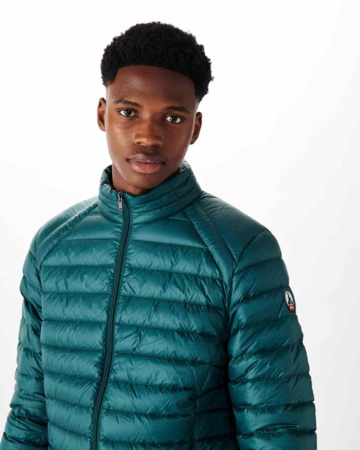 Jott Dark Green Lightweight Down Jacket Mat