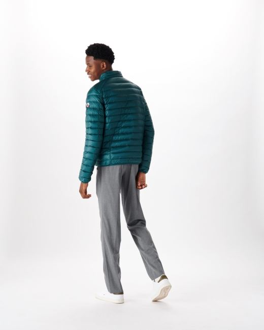 Jott Dark Green Lightweight Down Jacket Mat