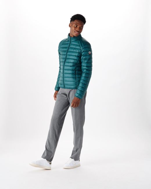 Jott Dark Green Lightweight Down Jacket Mat