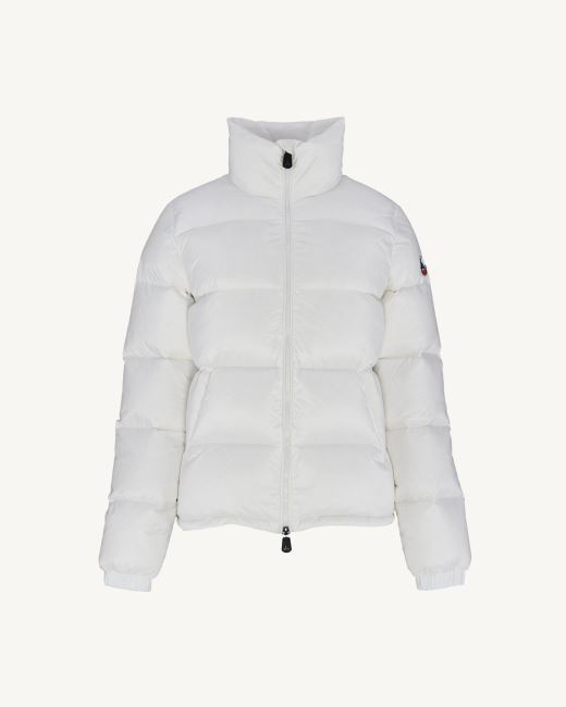 Jott Extreme Cold Quilted Down Jacket Blanc Cardiff