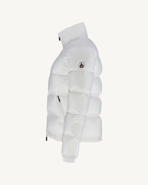 Jott Extreme Cold Quilted Down Jacket Blanc Cardiff