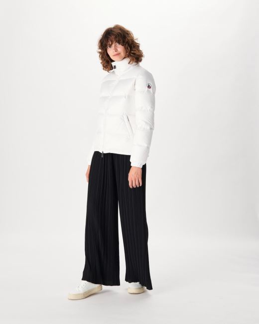 Jott Extreme Cold Quilted Down Jacket Blanc Cardiff